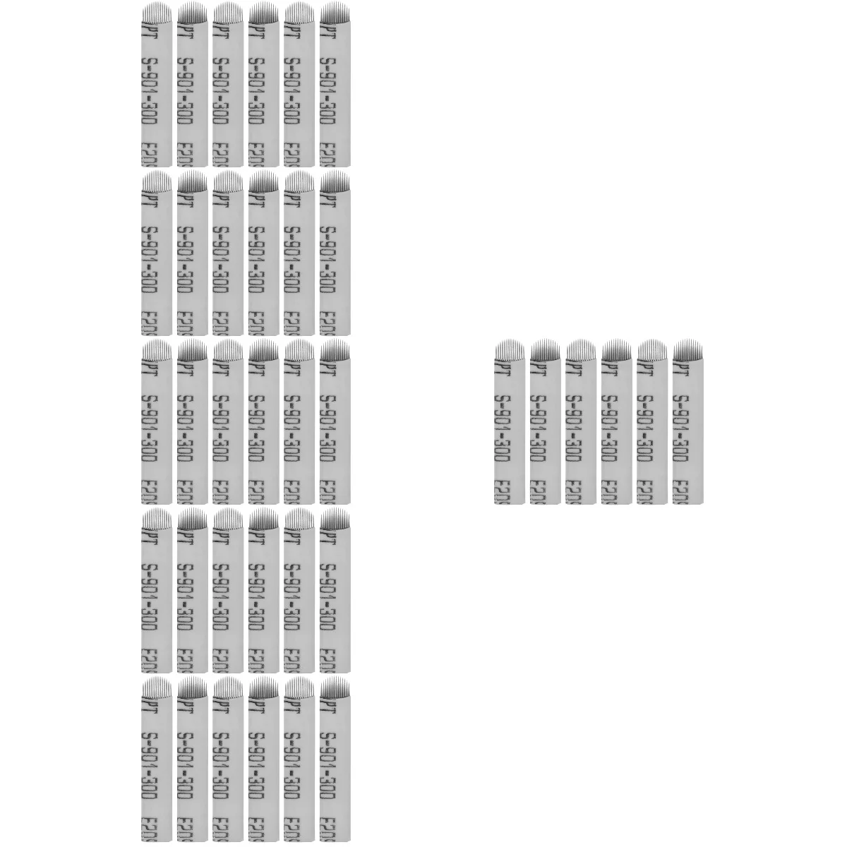 

300 pcs Eyebrow Embroidery Microblading Accessories Makeup Tool Eyebrow Set Microblading Shading