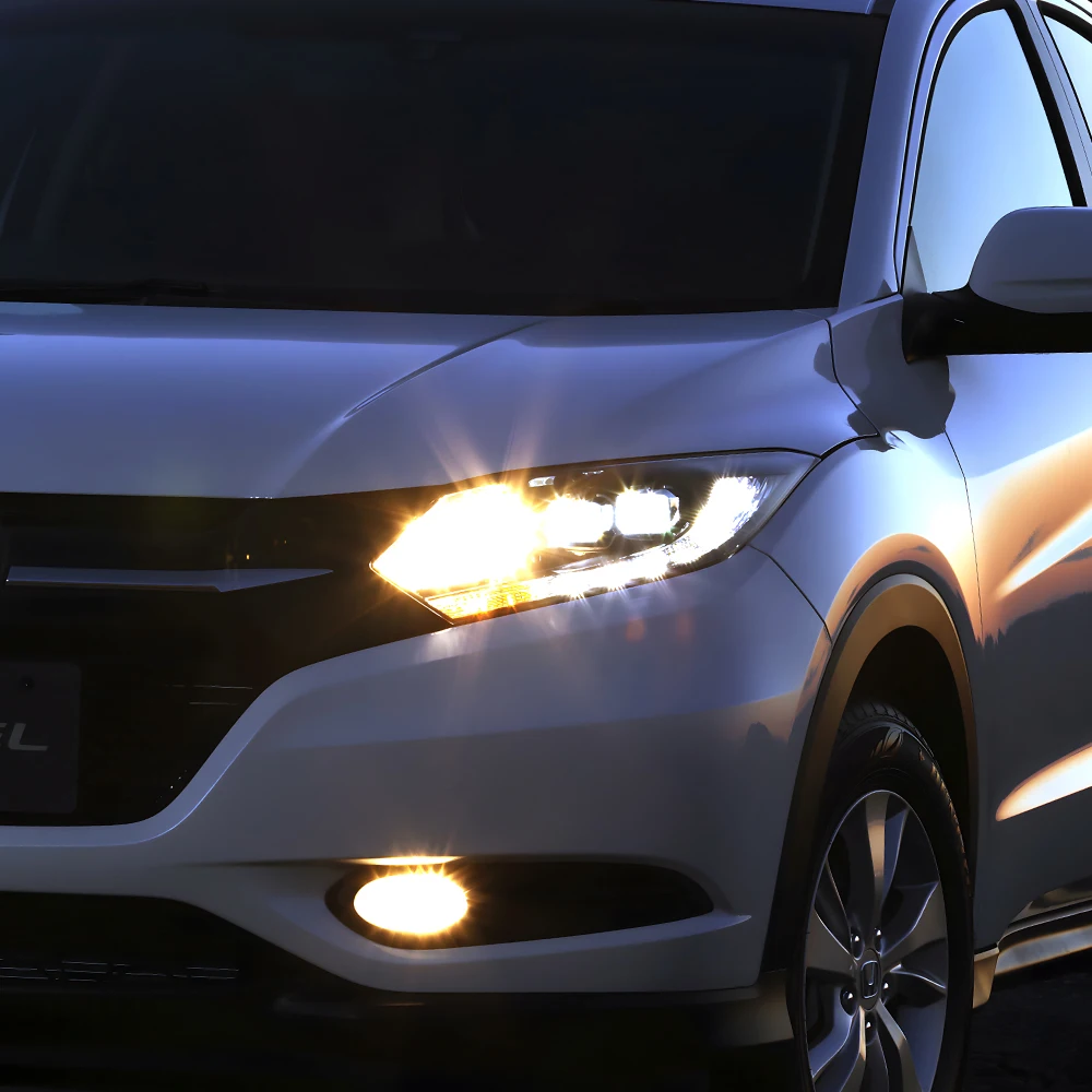 Автомобильные передние фонари для Honda Vezel Hr-V Xr-V 2014-2018 автоматические фары в сборе