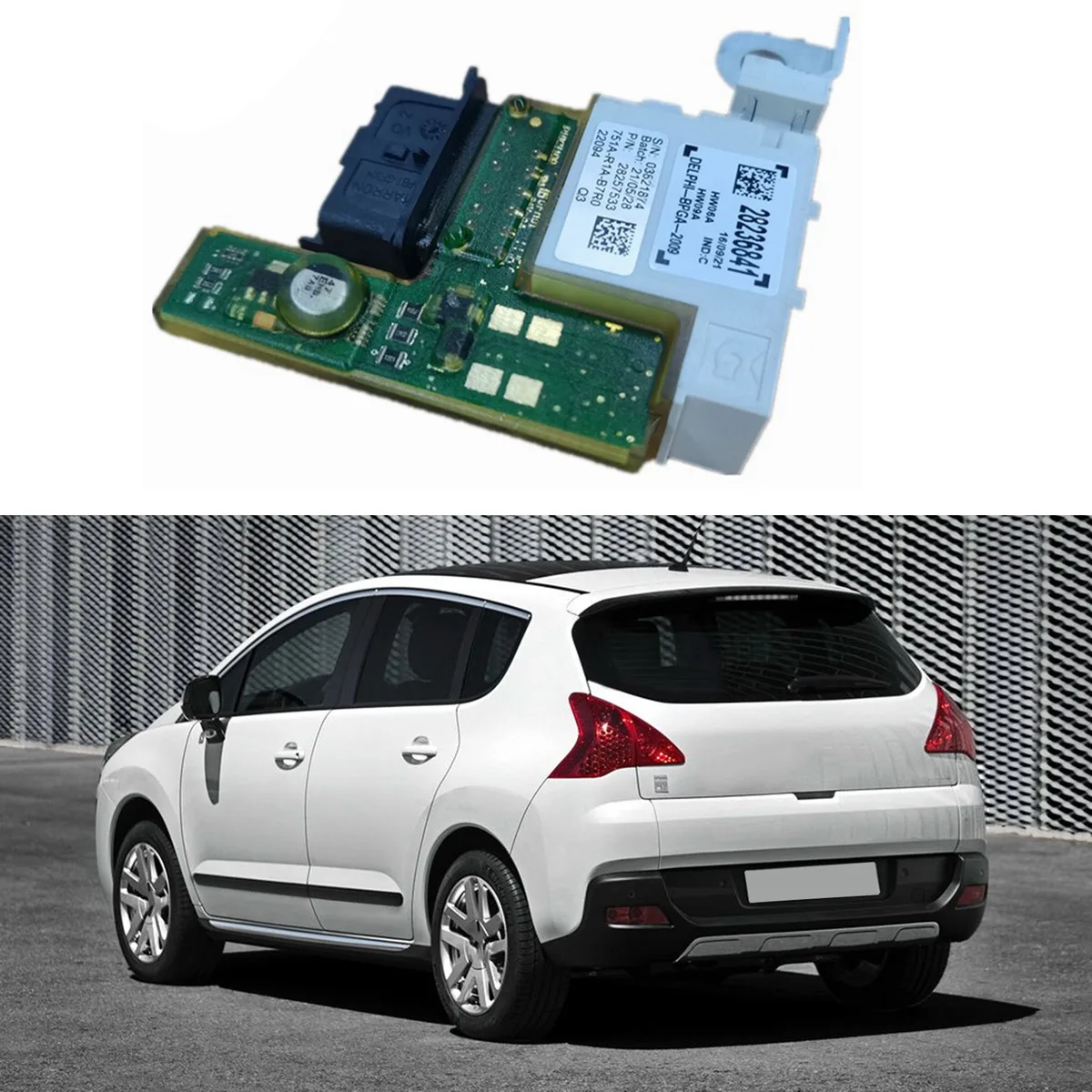 28257533 Автомобильный блок предохранителей модуль напряжения датчик батареи для C4