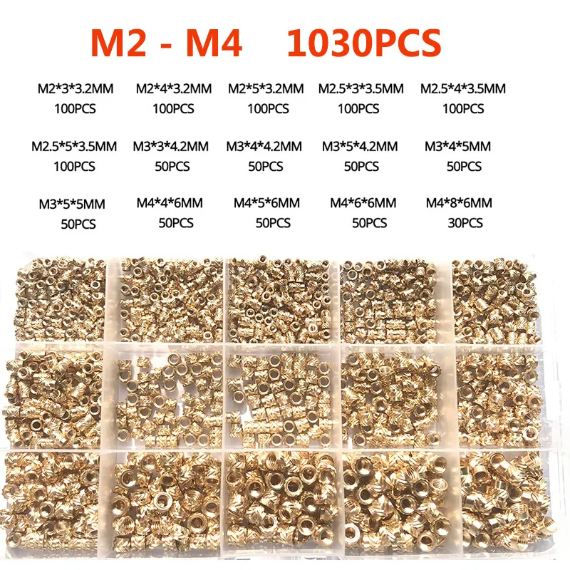 

Комплект термоплавких вставок YMAX М2-М6