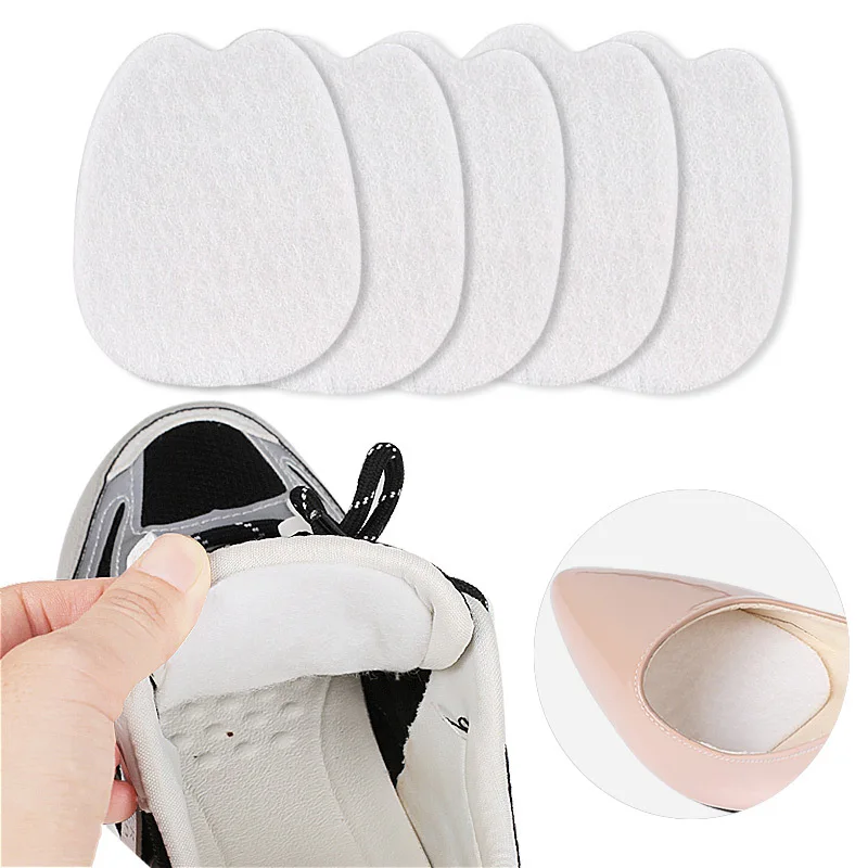 

Thin Felt Forefoot Pad with Anti Wear Half Size Pad Calluses Feet Care Insoles for Shoes Men Women Tongue Insoles