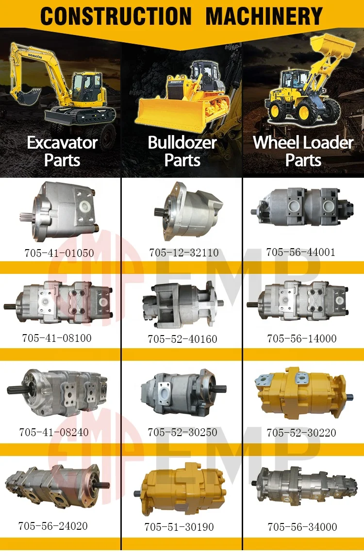Оригинальный и новый главный гидравлический насос экскаватора Komatsu PC30 MR-2