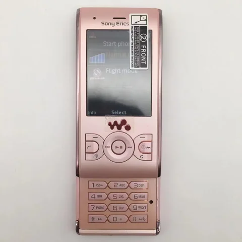 Оригинальный Sony Ericsson W595 разблокированный 2,2 дюйма 3,15 МП сотовый телефон FM-радио камера хорошего качества мобильный телефон