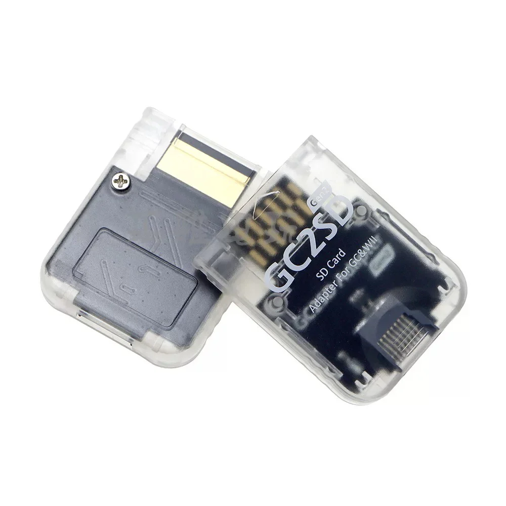 3 шт. ретро-адаптера для карт памяти GC2SD Micro SD, адаптера для карт памяти Swiss для консолей Nintendo GameCube Wii SD2SP2 (art.: 3920da3ef9978) - 3920da3ef9978