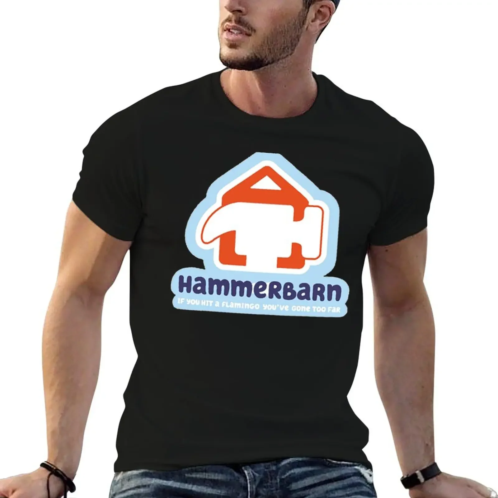 Футболка Hammerbarn футболки на заказ футболка с аниме мужская одежда