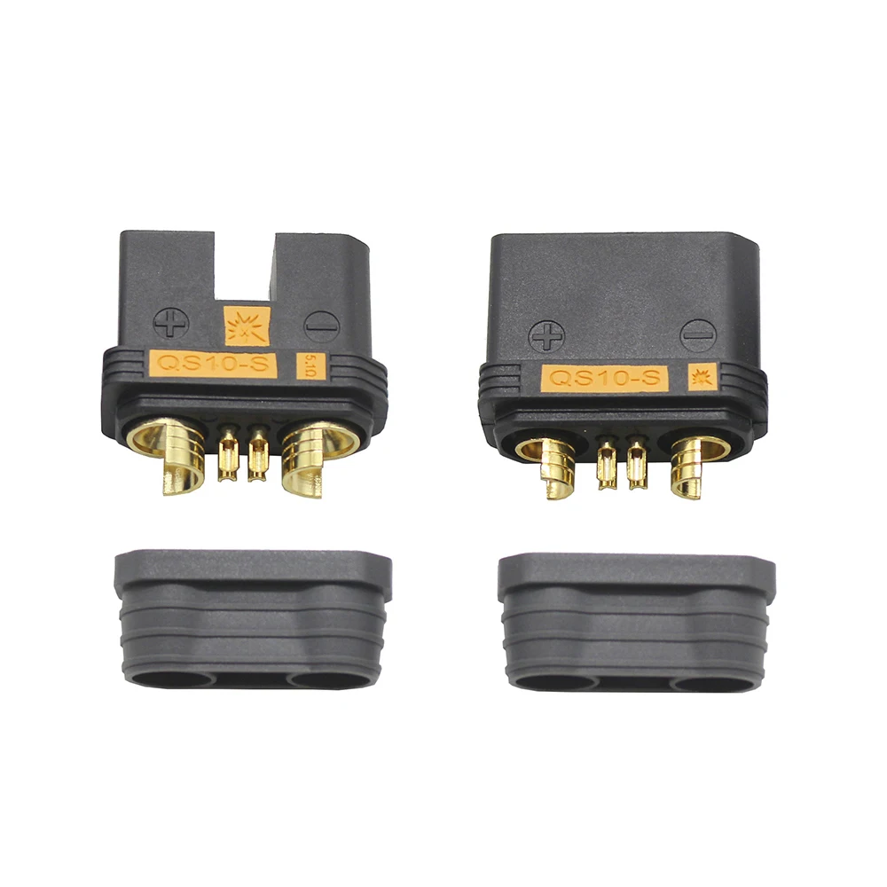 2/5 пар QS10-S сверхмощный разъем для аккумулятора анти-испарное золото 180 А большая