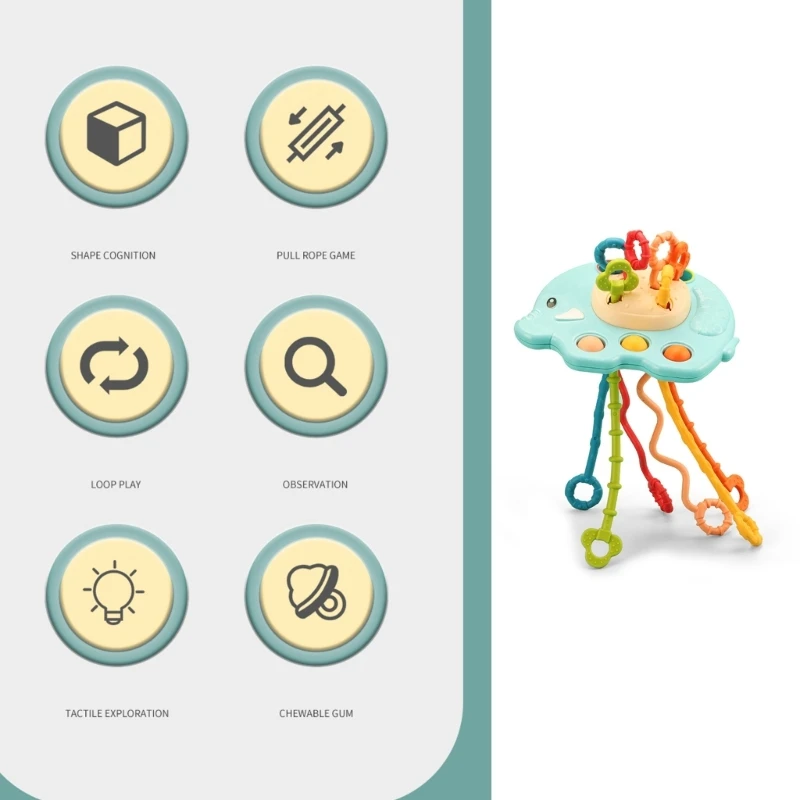 

Музыкальная игрушка-погремушка для прорезывания зубов P31B