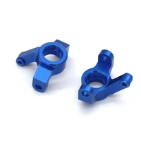 2pcs metal front steering block steering knuckle 7532 for traxxas latrax teton 118 rc car upgrade parts accessories