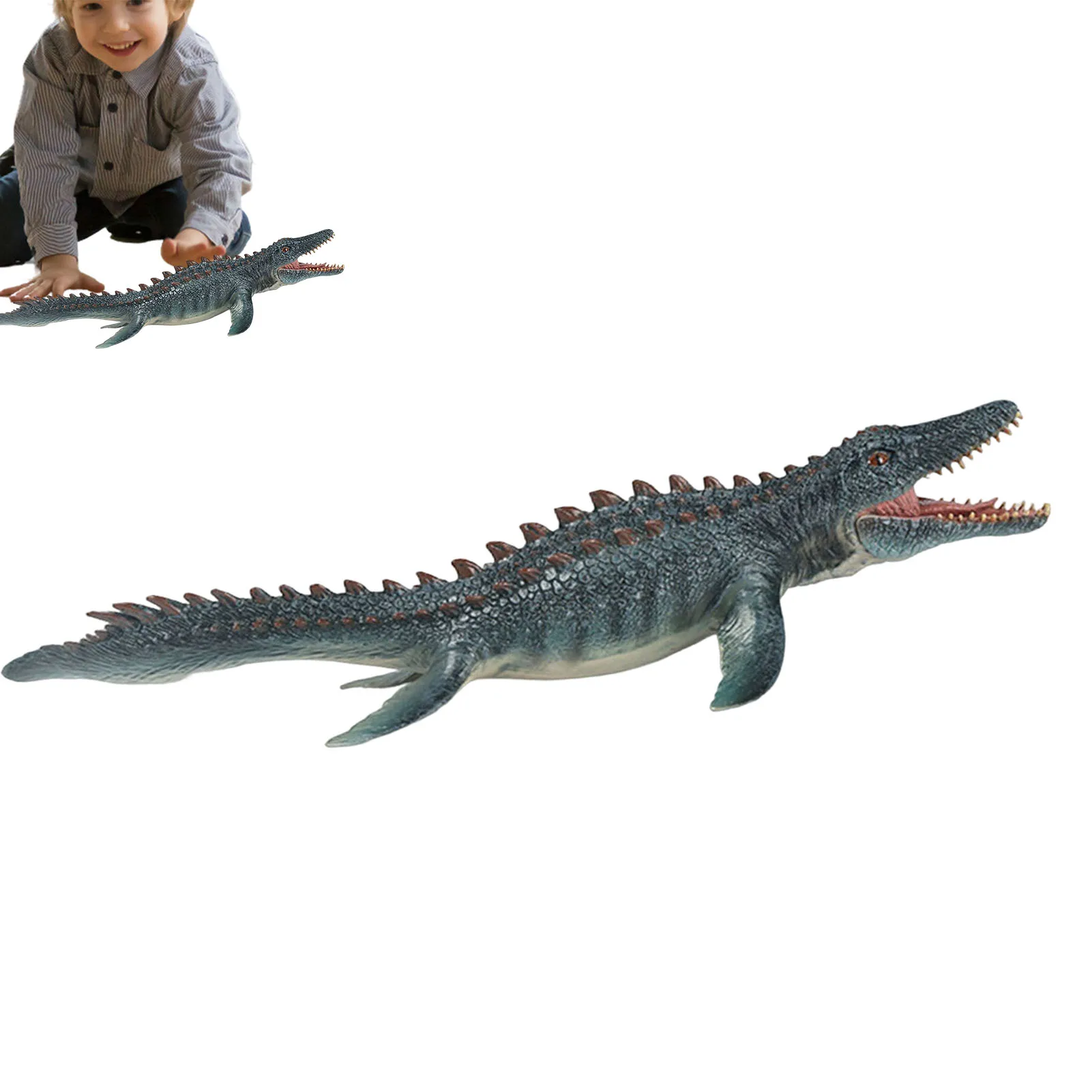 

Морской океан, имитация жизни, динозавр, модель животного, мосазавр, экшн-фигурки, модель динозавра Юрского периода, детская игрушка