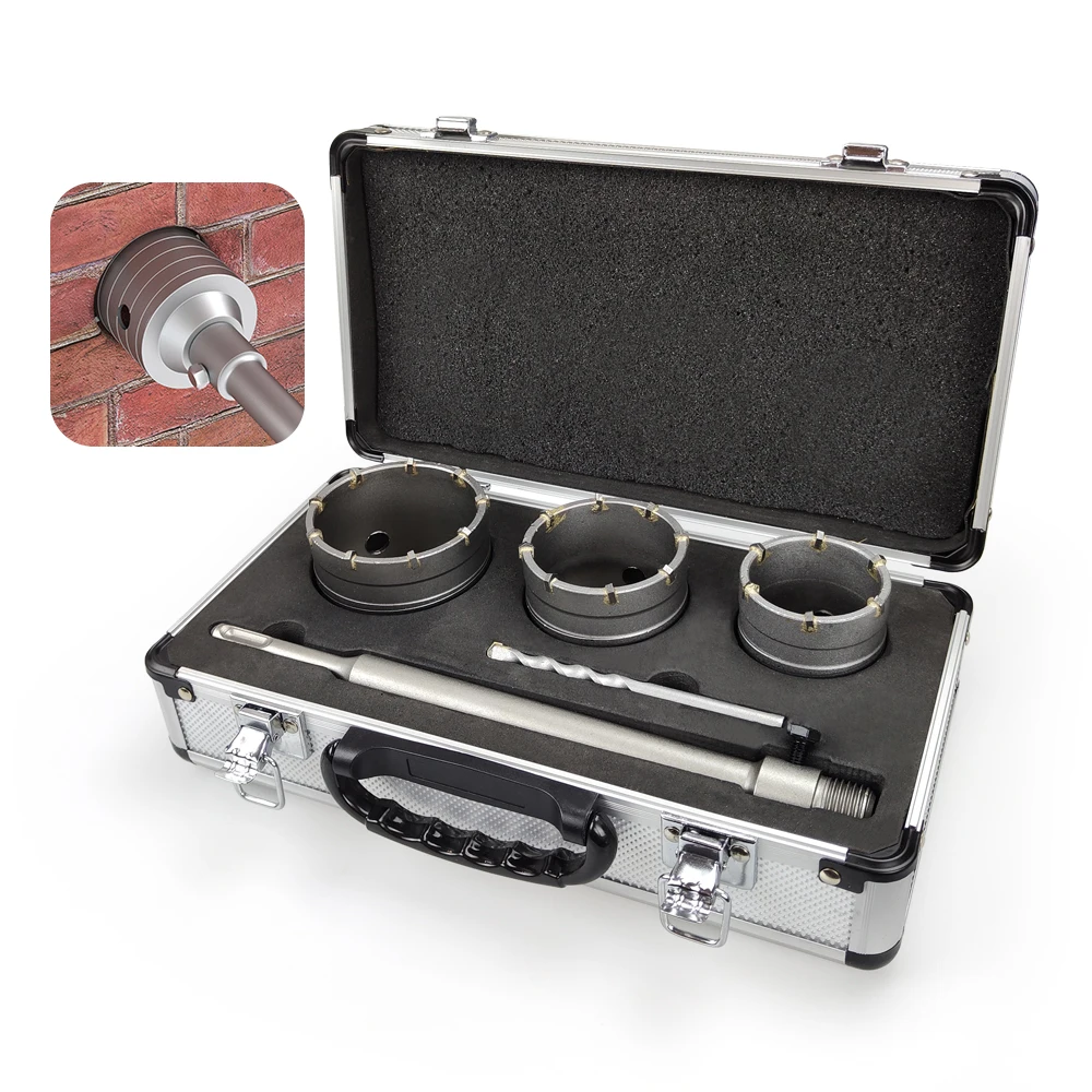 4 шт. набор быстрорежущих сверл для дрели SDS Plus 55 65 75 мм