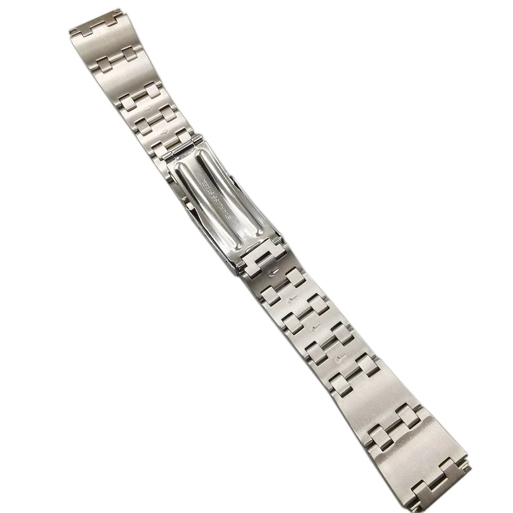 Replacement 19mm Solid Steel Bracelet Straight End Watch Band Strap Fit For Seiko SKX 6138 6106 6119 4006 Sport 5 Watch Band