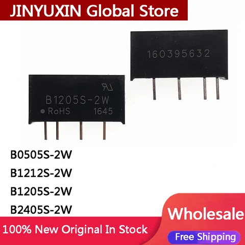 2 шт. Изолированные понижающие модули питания DC-DC B0505S-2W, B0505S, B1212S-2W, B1212S, B1205S-2W, B1205S, B2405S-2W, B2405S 2Вт