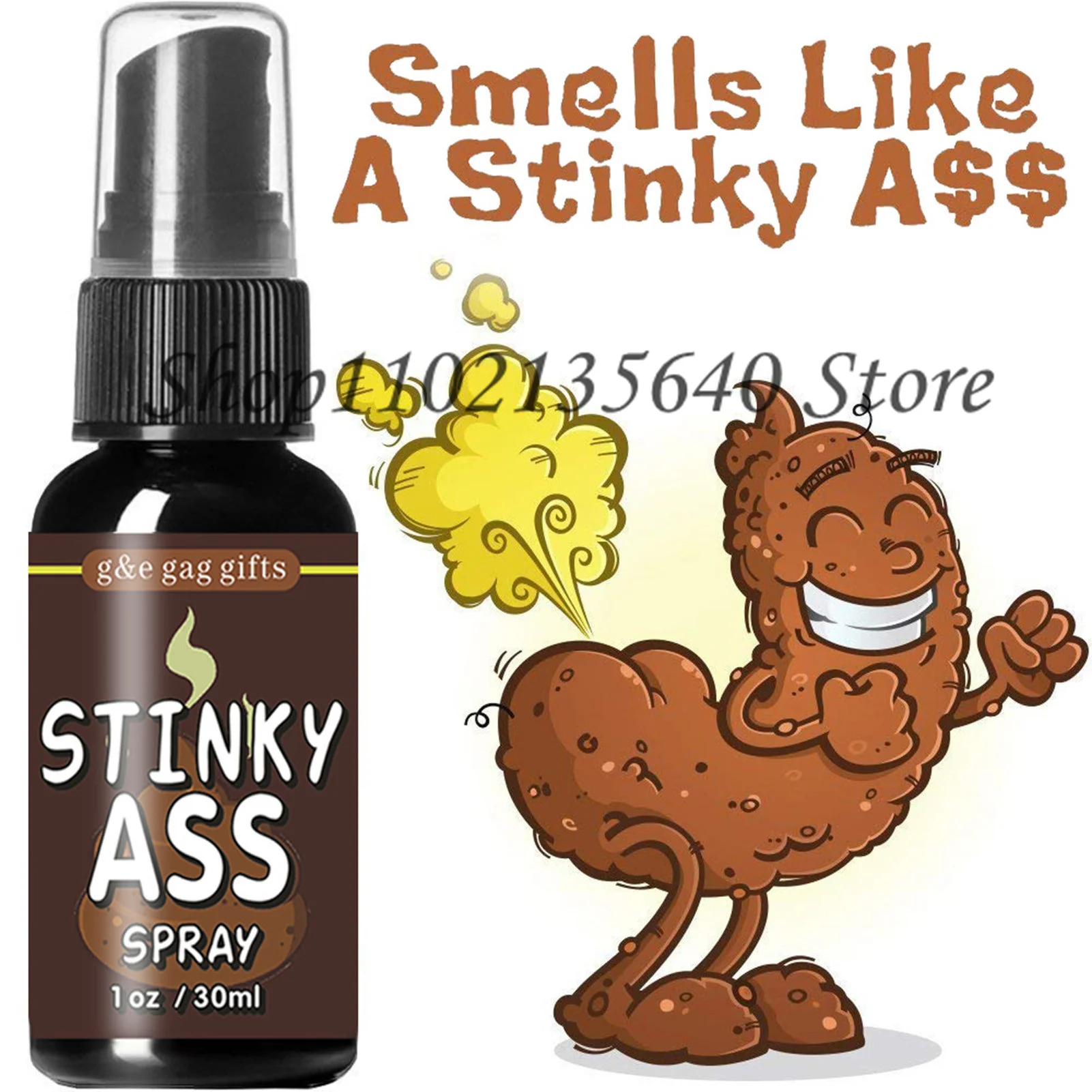 

New Fart Prank Liquid 30ML Harmless Extra Strong Prank Funny Smelly Fart Joke Sprinkle Prank Friends Family and Others