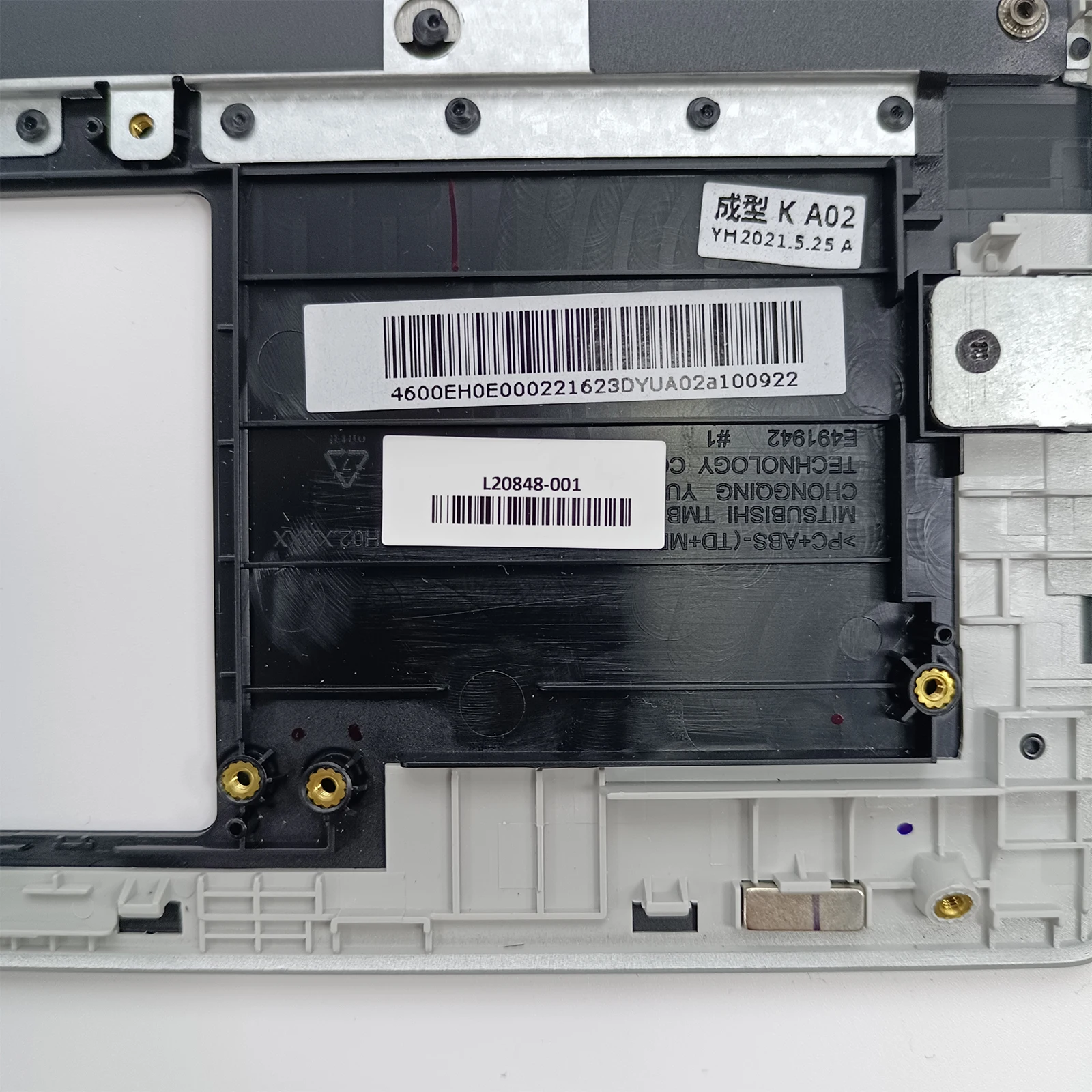 Новый ноутбук Верхняя деталь или подставка для рук с клавиатурой без сетки