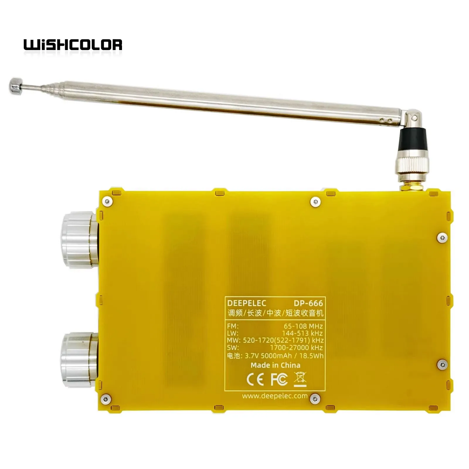 Hamgeek DP-666 TEF6686 Радио Высокочувствительный полнодиапазонный FM AM LW MW SW