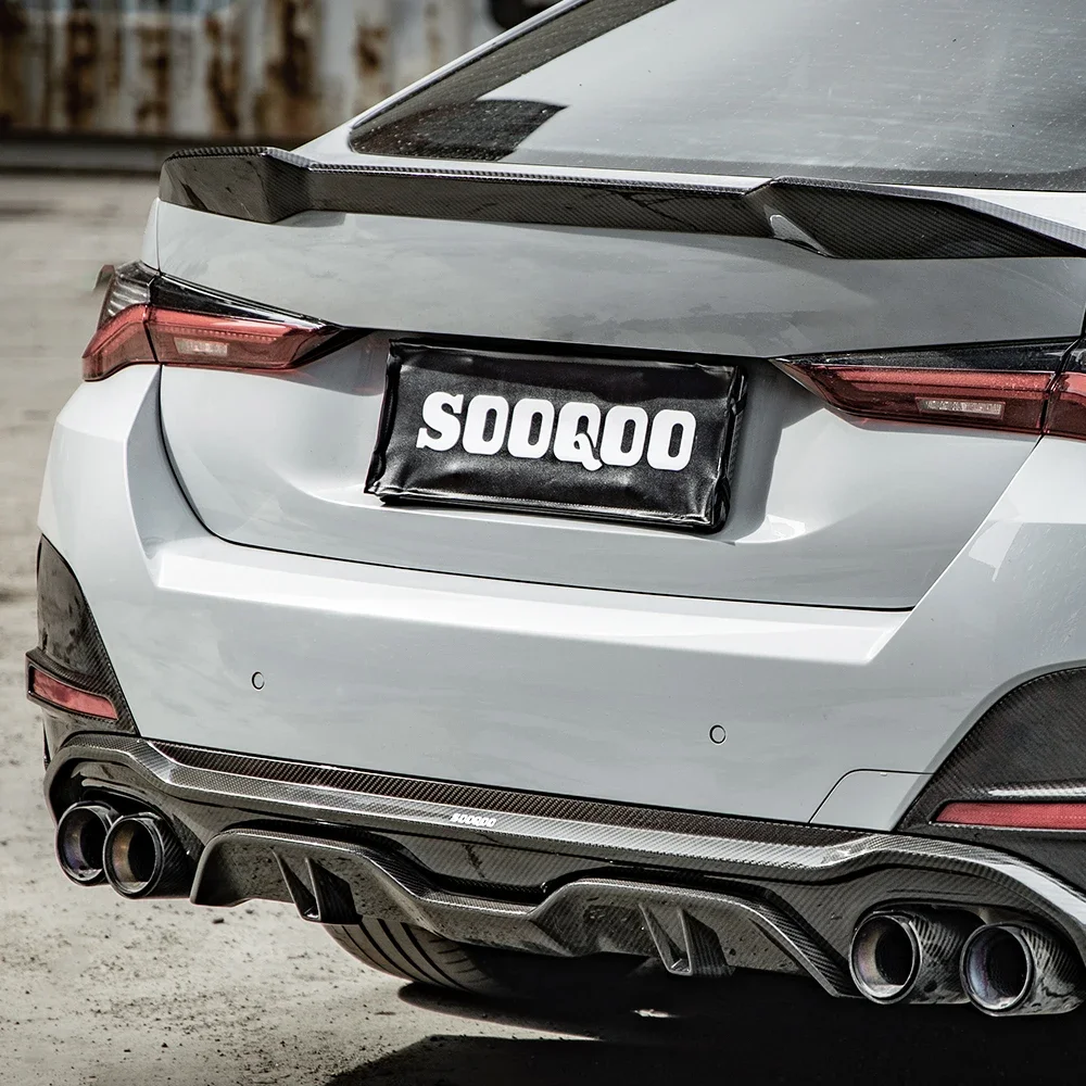 Стильный сухой спойлер MP из углеродного волокна хвостовик крыла для BMW 4 серии