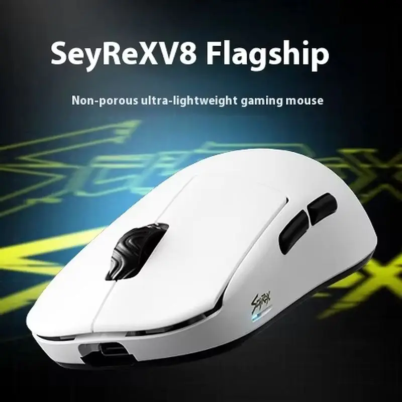 Беспроводная мышь Scyrox V8 Paw3950 8k Return 36g Двухрежимная для киберспорта эргономичный