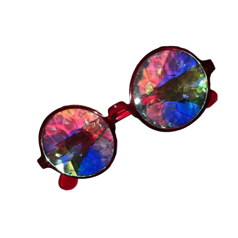 Очки-калейдоскопы очки призматические преломляющие аксессуар для фестиваля