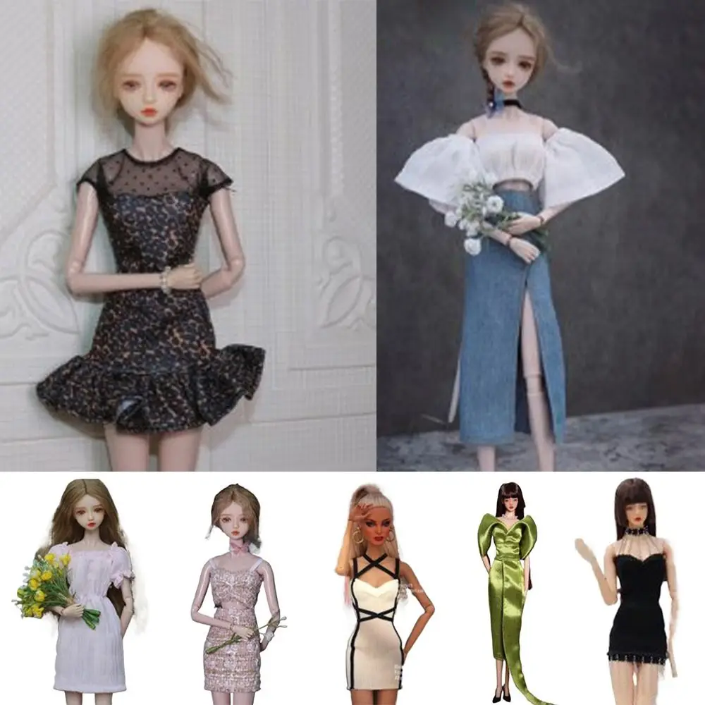 

11,5 "Элегантная Рабочая Одежда для куклы 30 см, модная повседневная одежда для куклы 1/6 BJD, юбка принцессы, Одежда для куклы «сделай сам», аксессуары для кукол