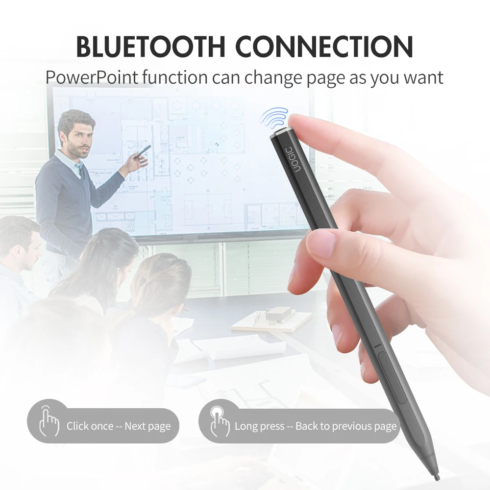 Стилус Bluetooth для Microsoft Surface Pro 4096 чувствительный к давлению с поддержкой быстрой