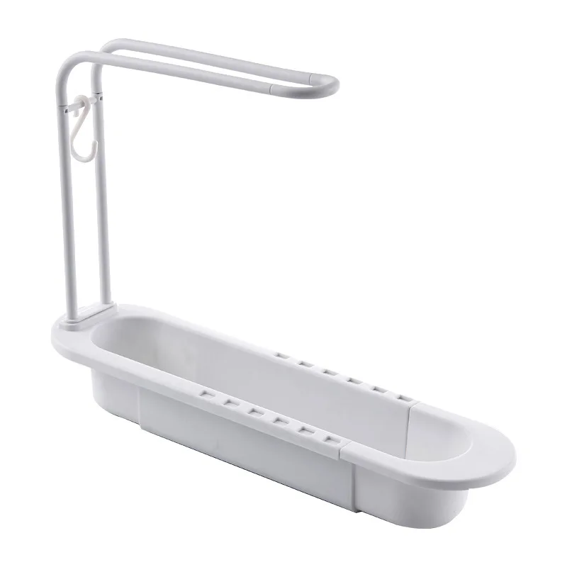 

Kitchen Sink Telescopic Storage Drain Rack Beautiful, Durable, Flexible, Freely Adjustable Sponge Storage Box Kitchen Gadgets