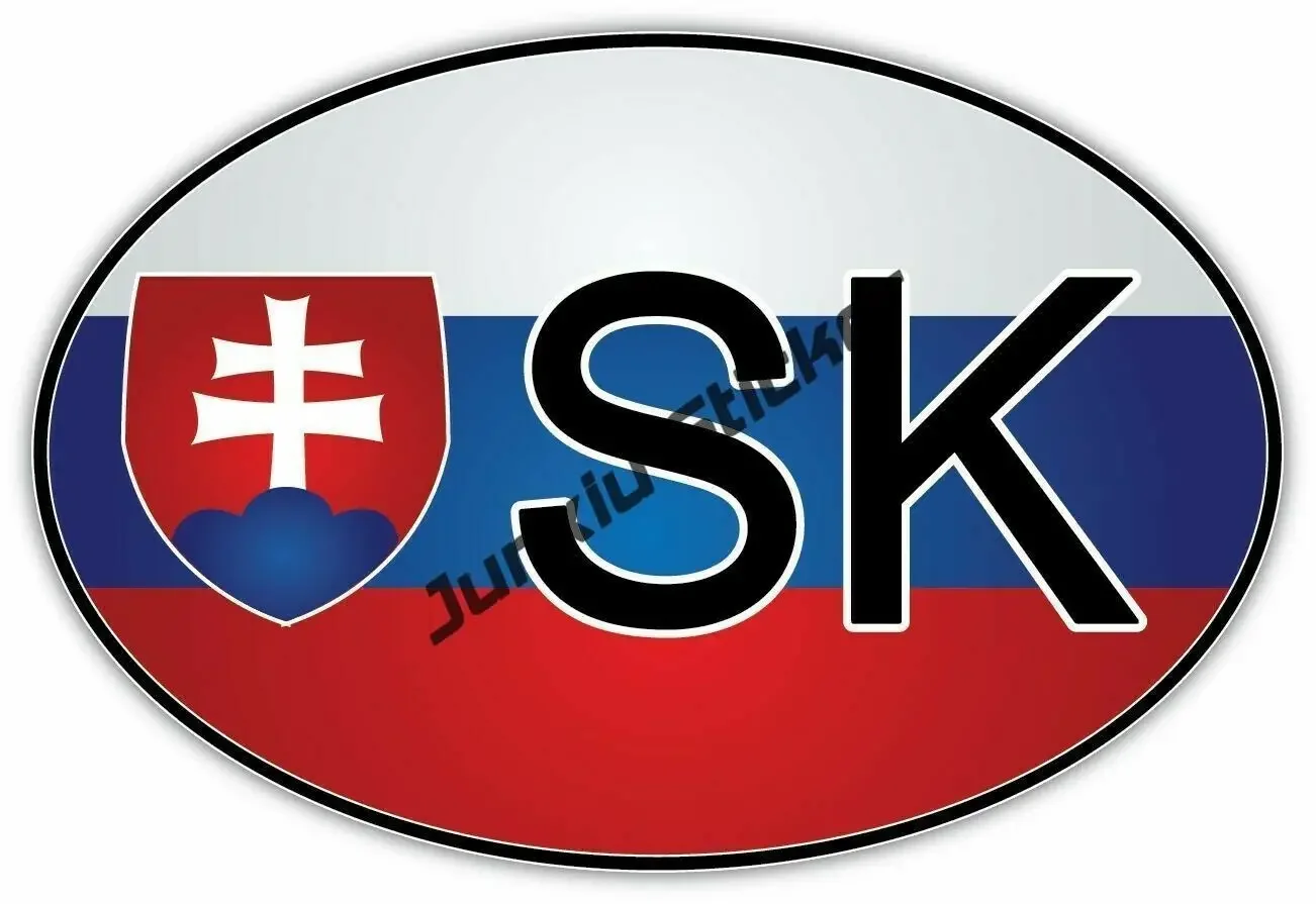 Словакия флаг наклейка автомобильная аксессуары крышка царапины окно багажник