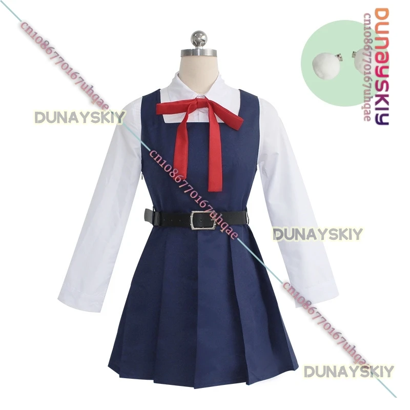 Shigure Ui Косплей Костюм Митака Аса Cos Одежда Парик JK Девушка Школьная Форма