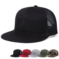 american flag camouflage baseball cap outdoor hip hop sports cap unisex snapback cap breathable trucker cap