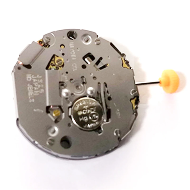 Кварцевые часы с механизмом 6 стрелок дата At 3 для MIYOTA JS26 одиночный календарь