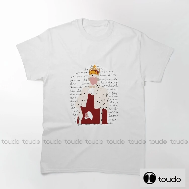 

New King George From Hamilton Hip Hop Rapper T-Shirt O-Neck Short Sleeves Summer Casual Fashion Unisex Men And Women Tshirt