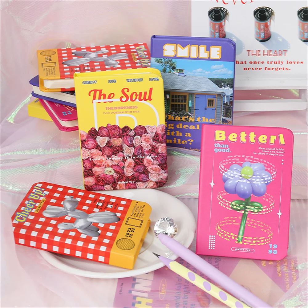 

80sheets A7 Korean Notebook Schedule Book Kawaii Budget Organizer Daily Journal Monthly Agenda Planner Management Notebooks