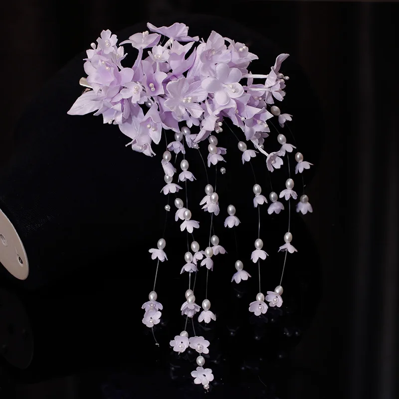 Свадебные аксессуары для волос NiuShuya ручной работы в Корейском стиле