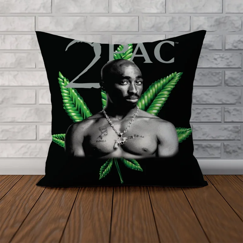 Декоративная наволочка Tupac Amaru Shakur мягкий приятный для кожи