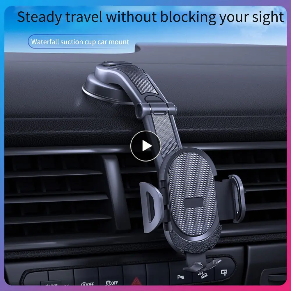 

Магнитный автомобильный держатель для телефона из твердого металла, мобильный держатель на присоске для лобового стекла, навигации, стойка для телефона, Бортовая приборная панель