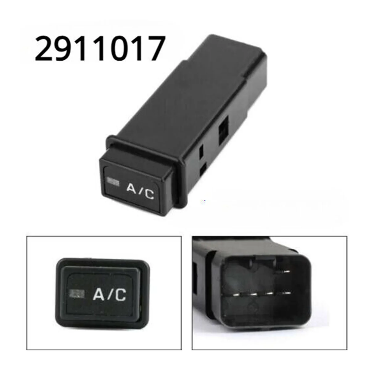 Кнопка переключателя кондиционера 2911017 84660-0B010 5 контактов для Toyota T100 4runner RAV4 Tacoma