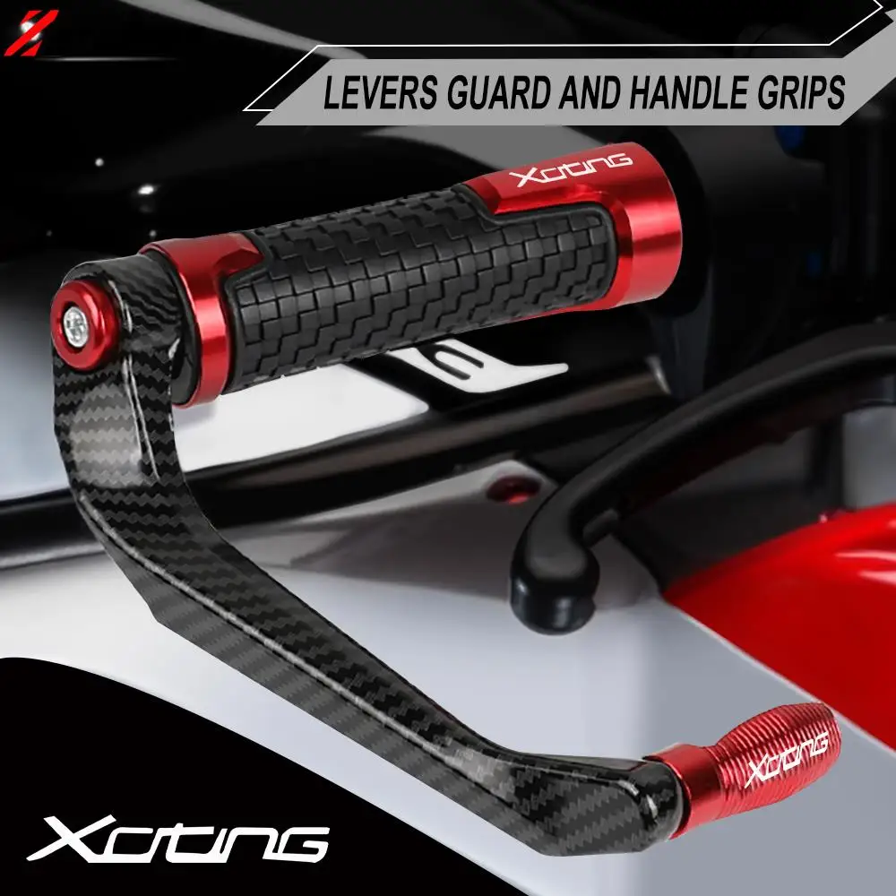 

Motorcycle Lever Guard Handlebar Grips Brake Clutch Levers Protector For KYMCO XCITING 250 300 350 400 500 All Years Hand Guard