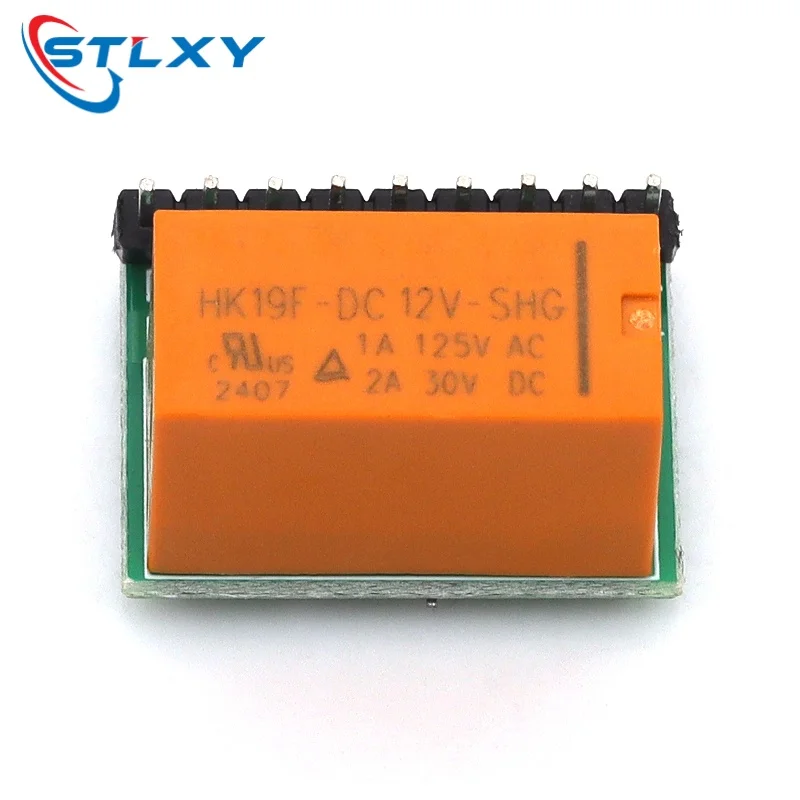 Фото Stlxy mini 1 канал 5 В постоянного тока DPDT релейная плата двухполюсный двухпозиционный модуль переключателя HK19F печатная плата для Arduino raspberry pi №4