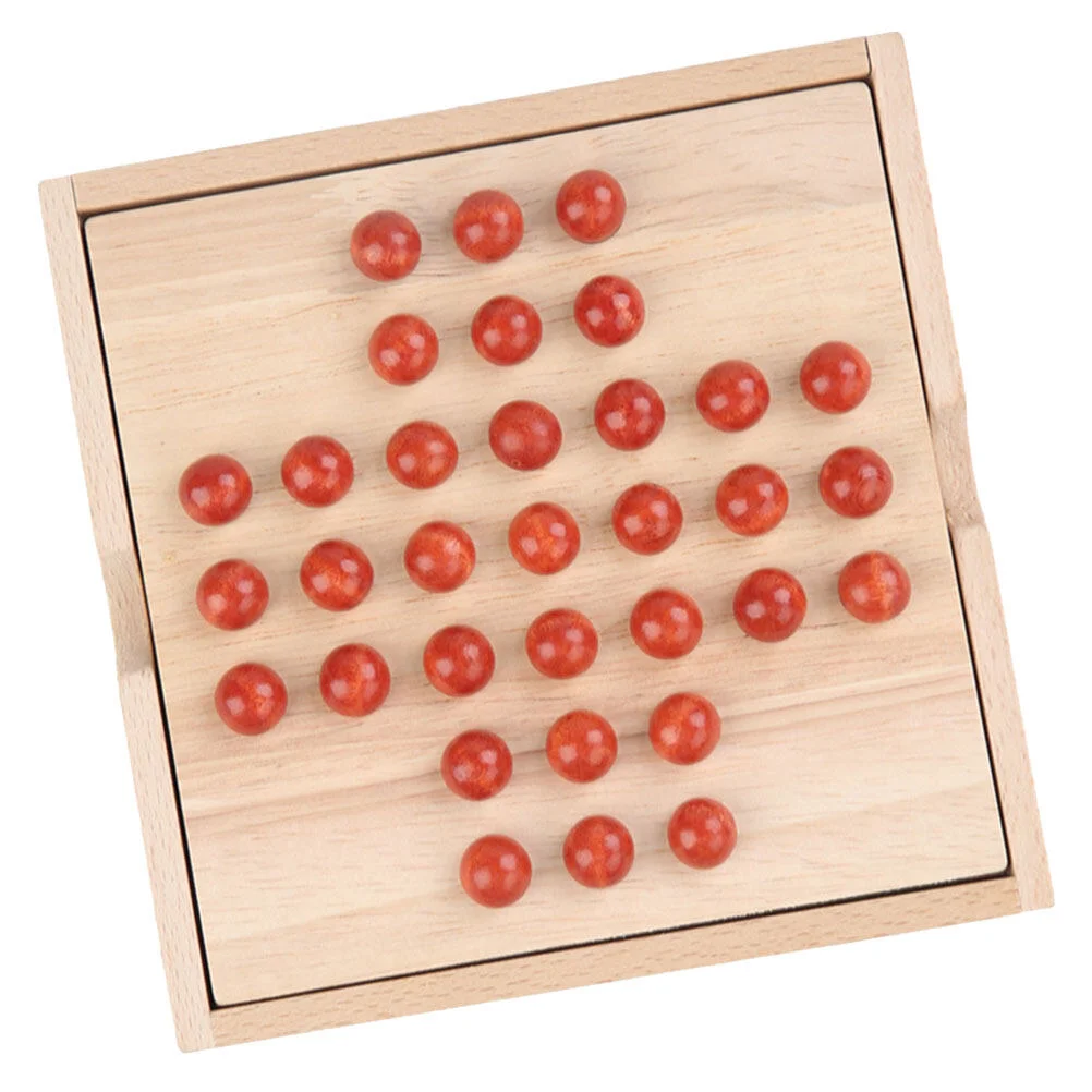

Game Chess Early Educational Toy Travel Toys Kids Parent-child Interaction Interactive Intelligent Double Players Wood
