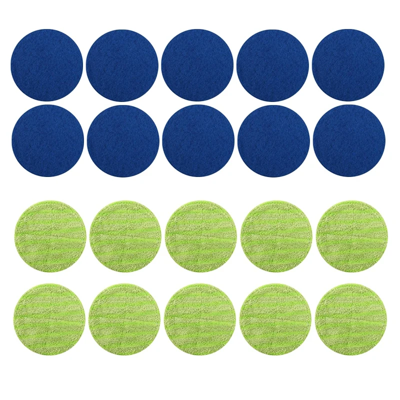 

20 шт., сменные насадки для электрической швабры