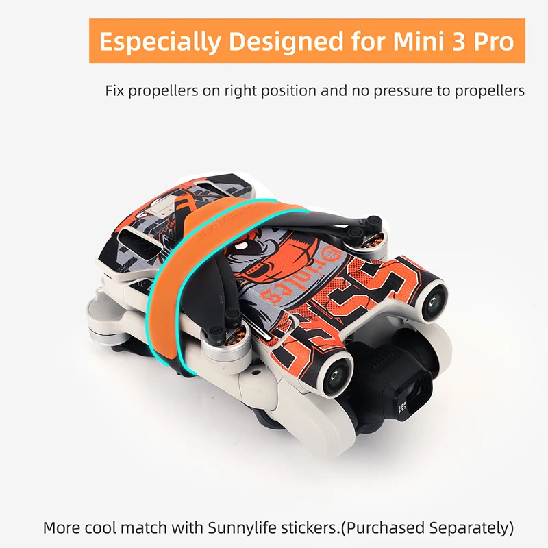 

Держатель пропеллера DJI Mini 3 Pro, фиксирующие стабилизаторы крыльев, защитный ремешок с лезвиями для DJI Mavic Mini 3 Pro, аксессуары для Дронов