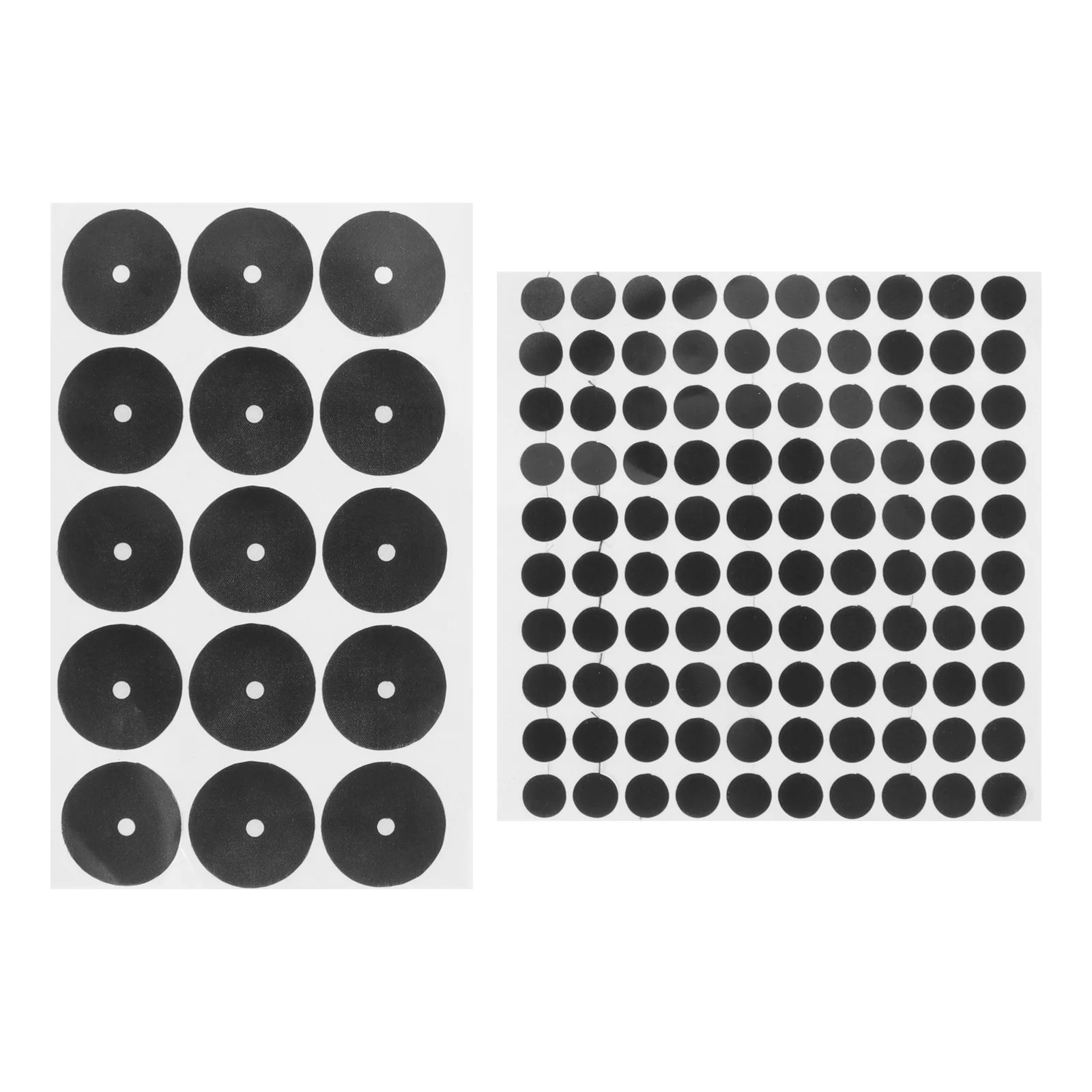 

2Seets Black Snooker Spots Pool Table Marking Snooker Marking Stickers Adhesive Markers Billiard Table Marker