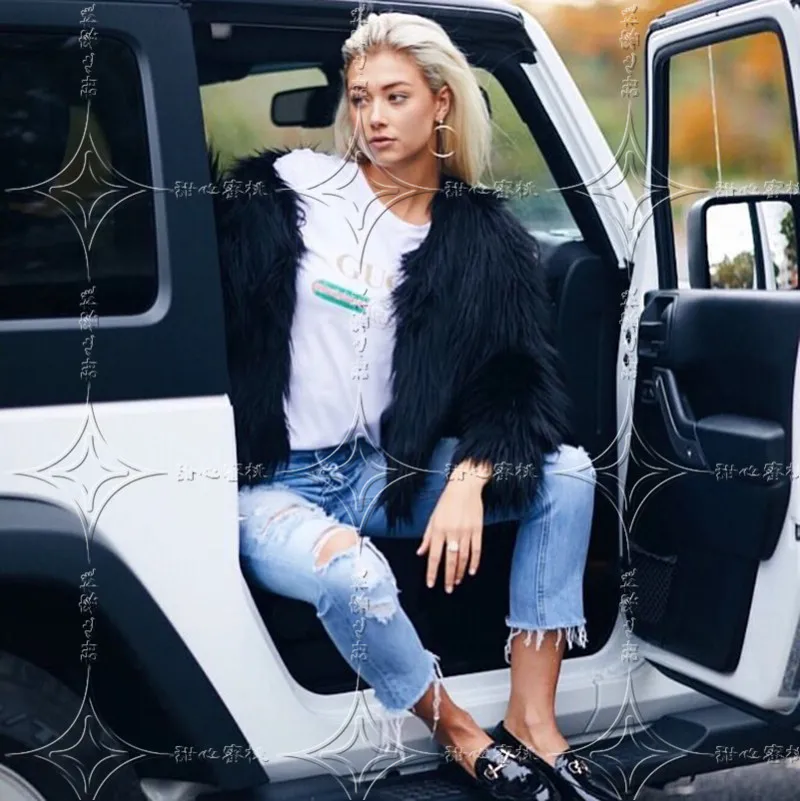 Women's Leather Fur Coat Imitation Fur Floating Fur Short Coat Women's Autumn and Winter New Faux Fur Coat