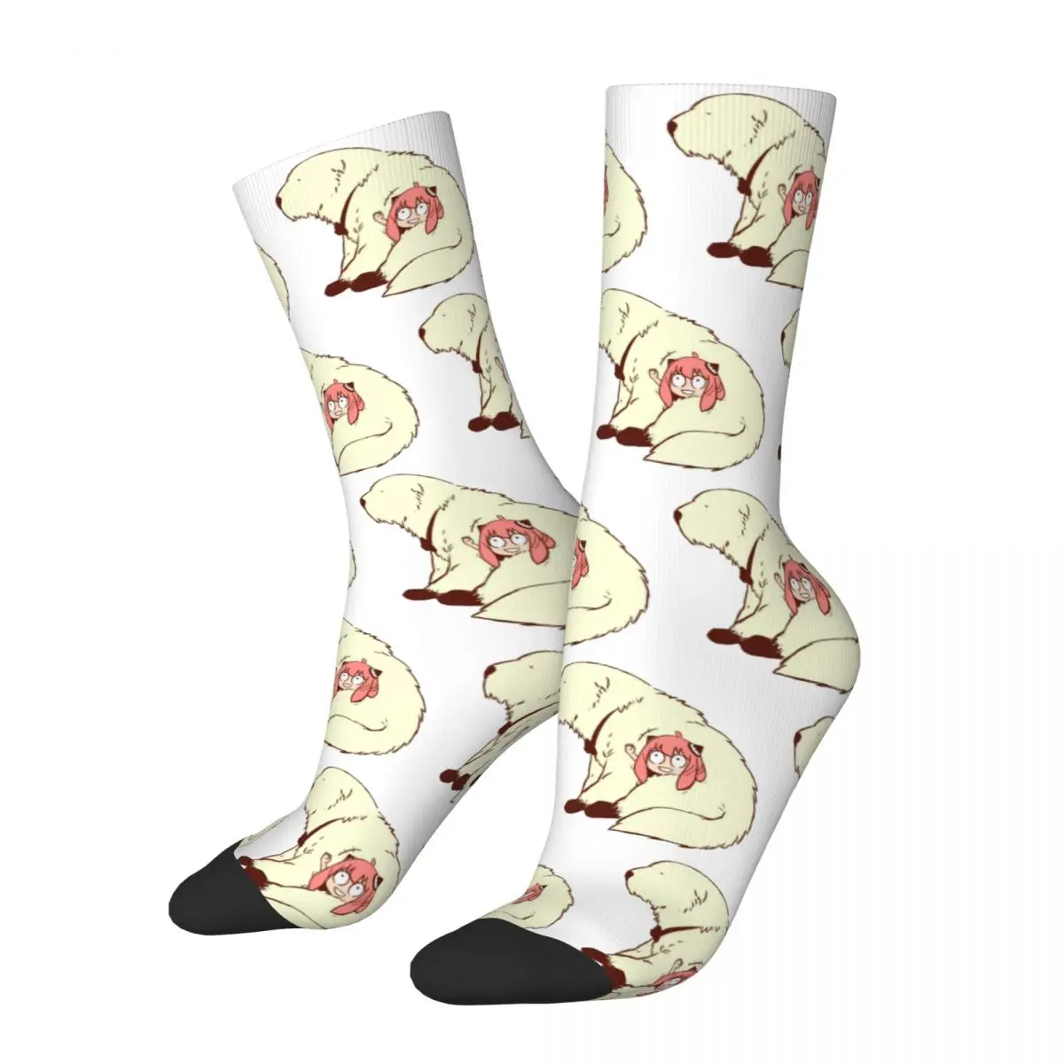 

Spring Autumn Winter Hip-hop Men's Women Spy X Family Forger Family Anya Bond Socks Accessories Crew Socks Warm Birthday Present