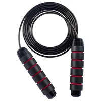 home fitness workout training steel wire adjustable jump rope sport equipment skipping rope exercise rapid speed