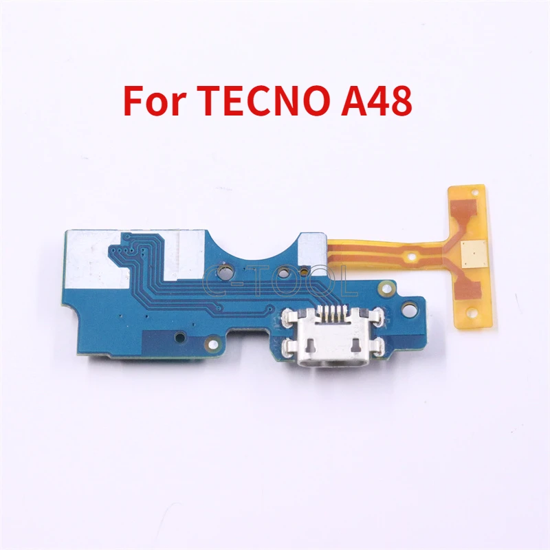 

Зарядное устройство USB, 1 шт., порт для TECNO A48 Power Play Plus док-коннектор, зарядный порт, плата порта