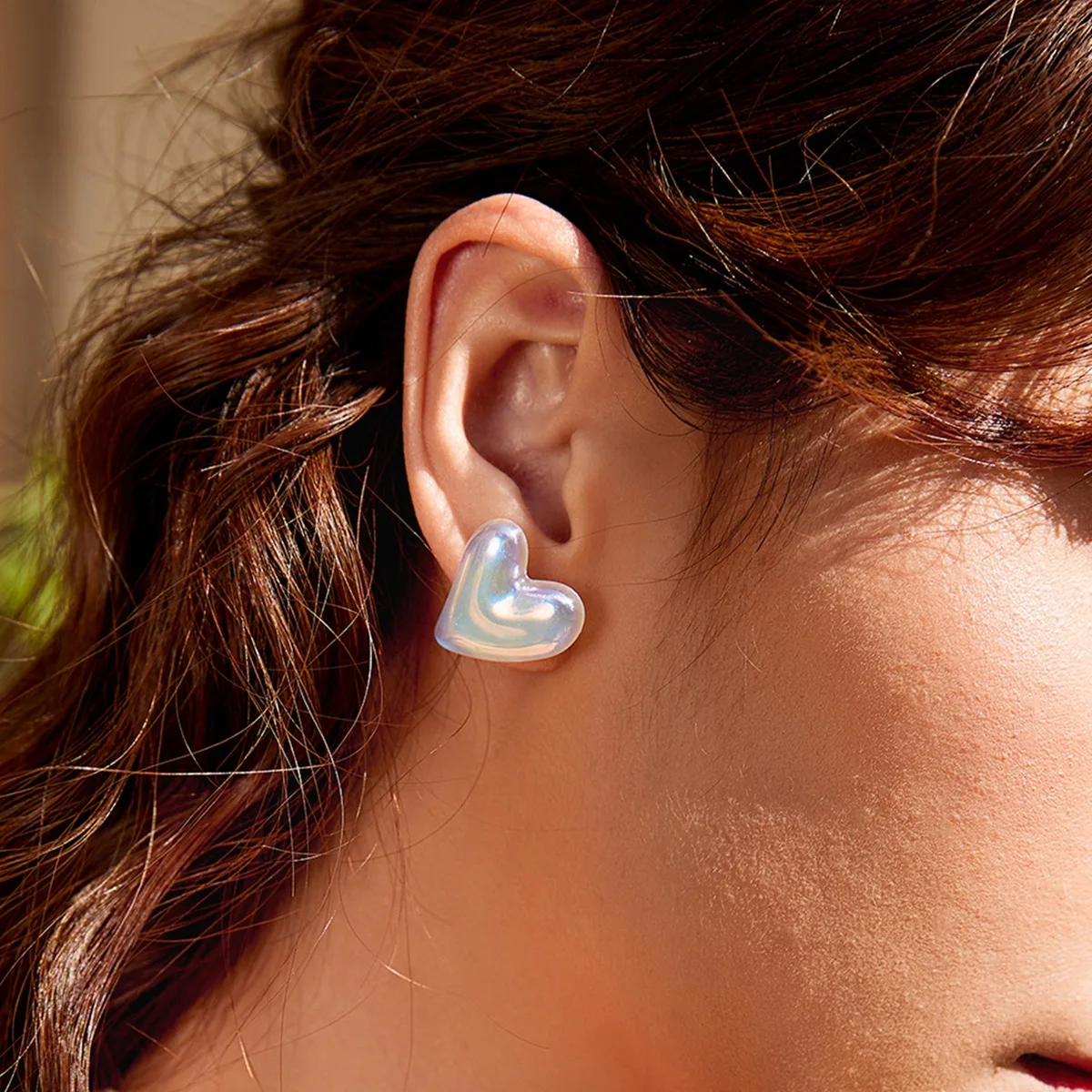 European And American Natural Pearl Earrings Temperament Baroque Pearl Earrings High-End Sense Long Pearl Earrings