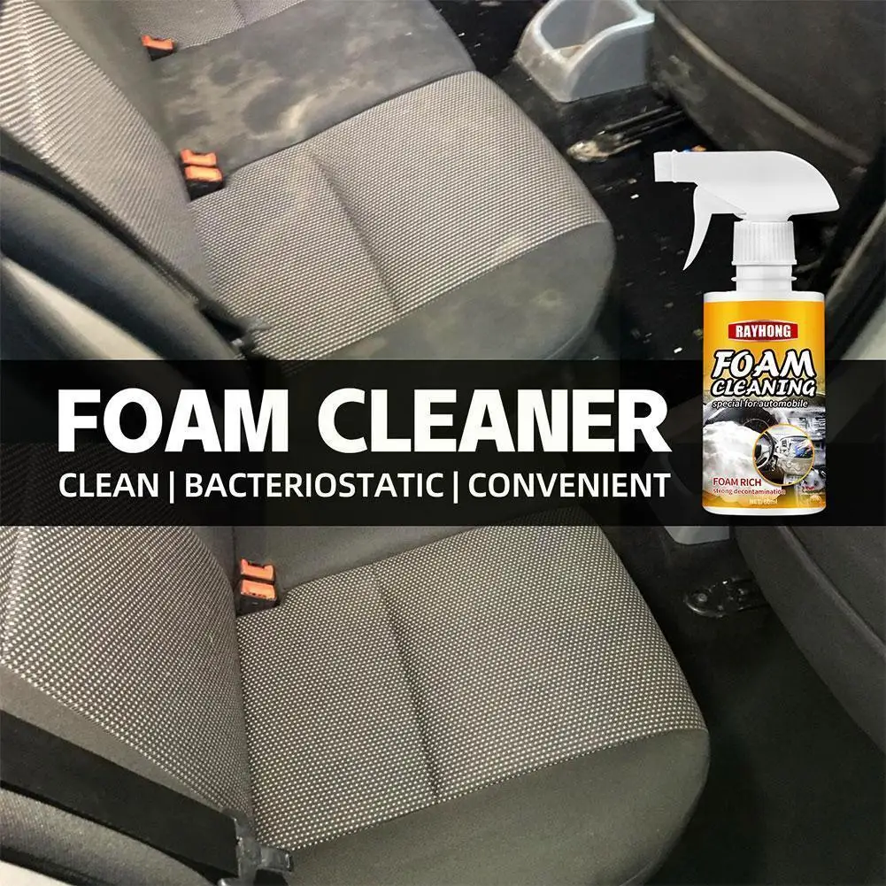 

Foam Cleaner Anti-aging Quickly Cleaning Automoive Cleaning Spray 60ml/120ml Doors Interior Car Windows Home Multi-purpose N3B4