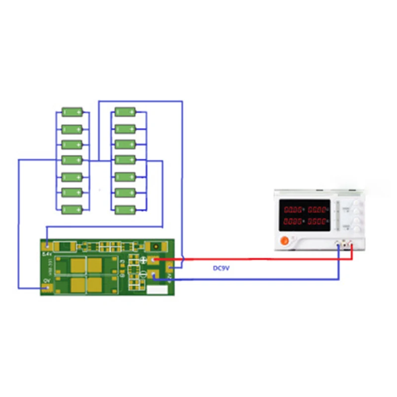 Hw 391 bms 2s схема электрическая принципиальная Сбалансированная версия BMS 2S 20A 7,4 V 8,4 V 18650 литиевая батарея в комплект