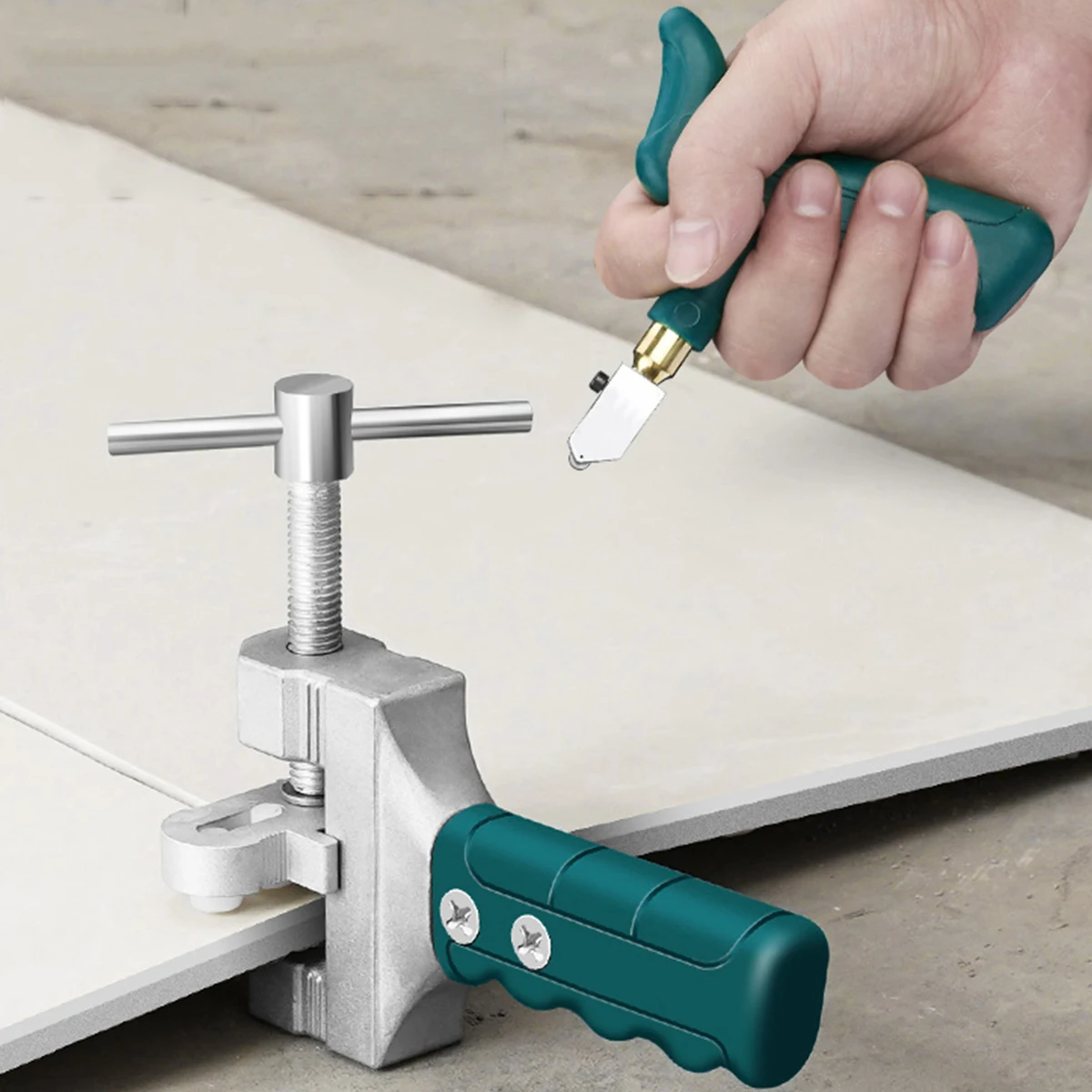 

Tile Cutter Diamond Glass Cutter Set Professional Glass Cutter For Glass Tile Cutting Tile Cutter Manual Glass Tile Cutting Tool