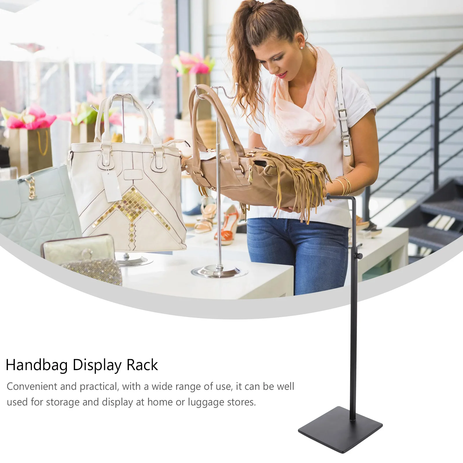 Подставка для дисплея держатель хранения сумки полка 7-типная сумка-тоут из